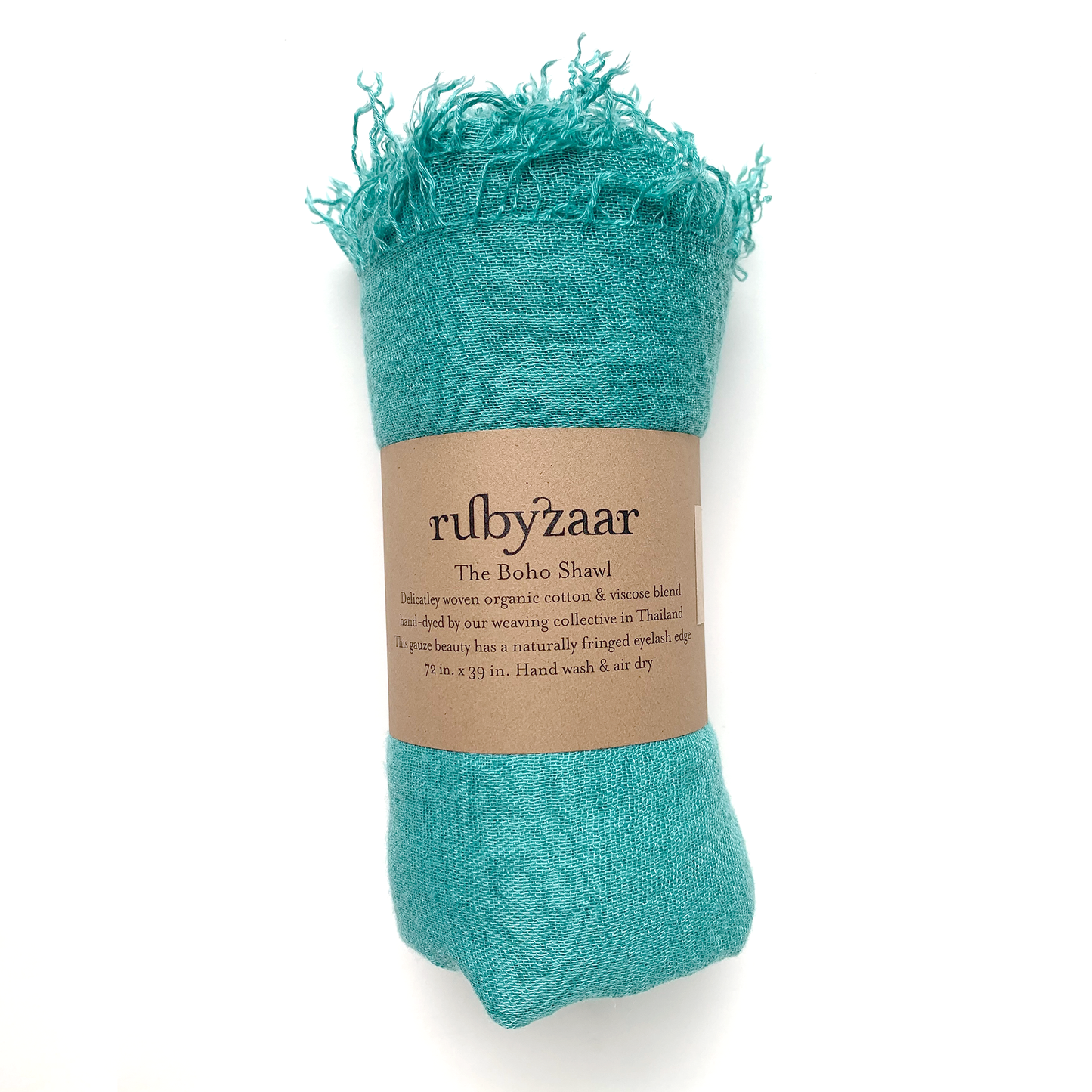 Boho Scarf - Aquamarine