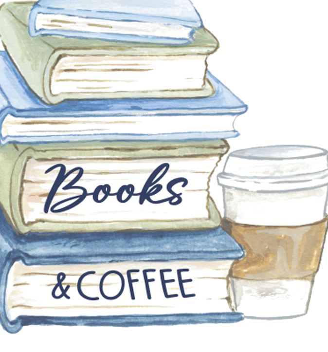 Books and Coffee / Greeting Card