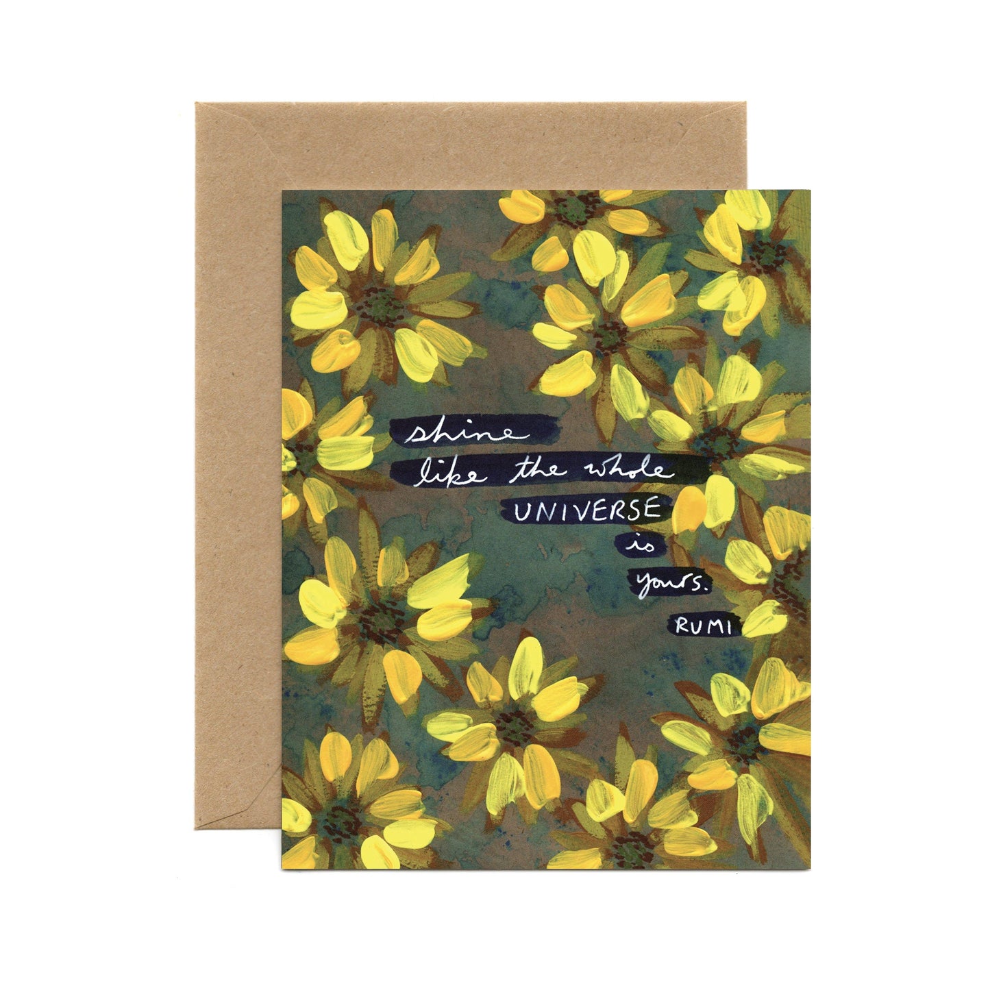Sunflower Shine Card
