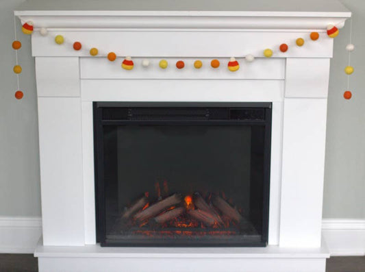 Candy Corn Felt Garland