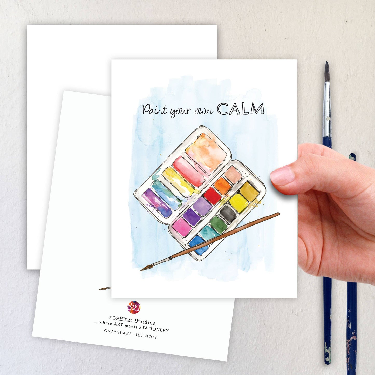 Encouragement Card for Artist Art Supplies