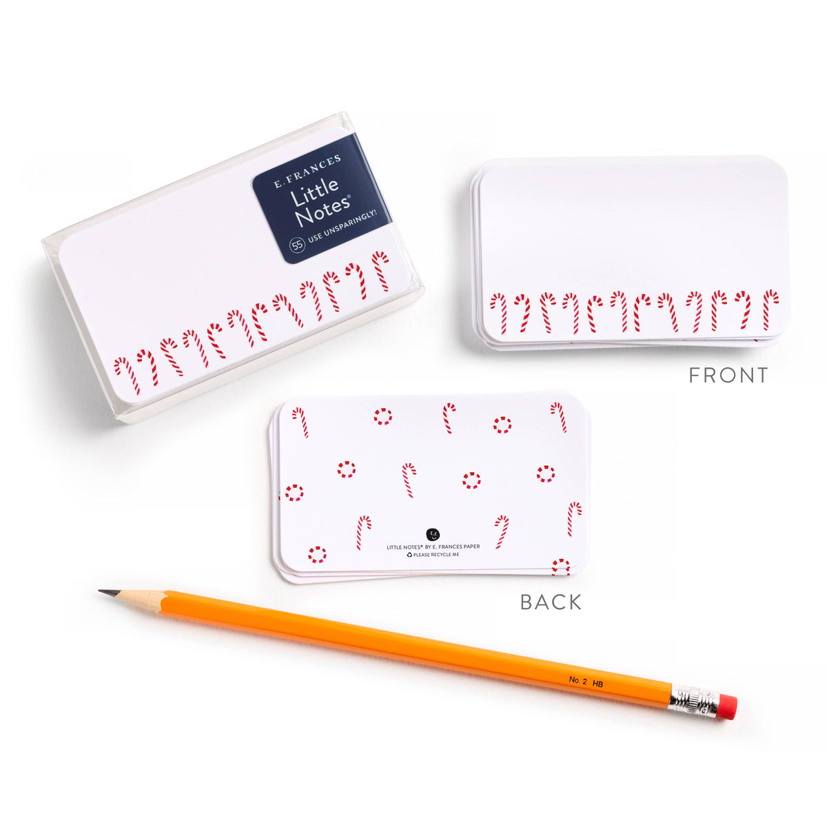 Candy Cane Christmas Little Notes® Notecard Pack