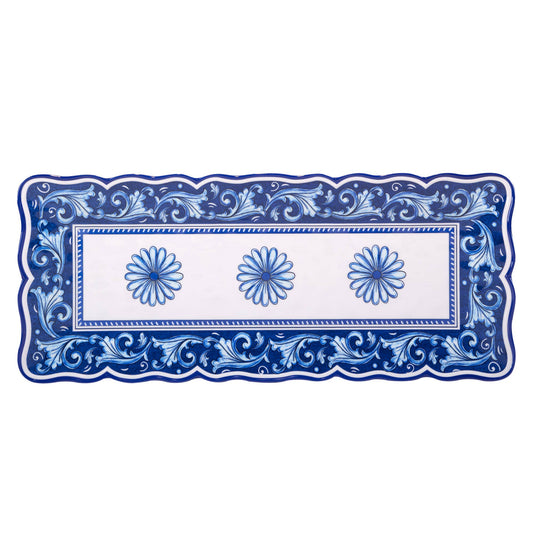 Veranda 100% Melamine Rectangular Platter 19in x 8in