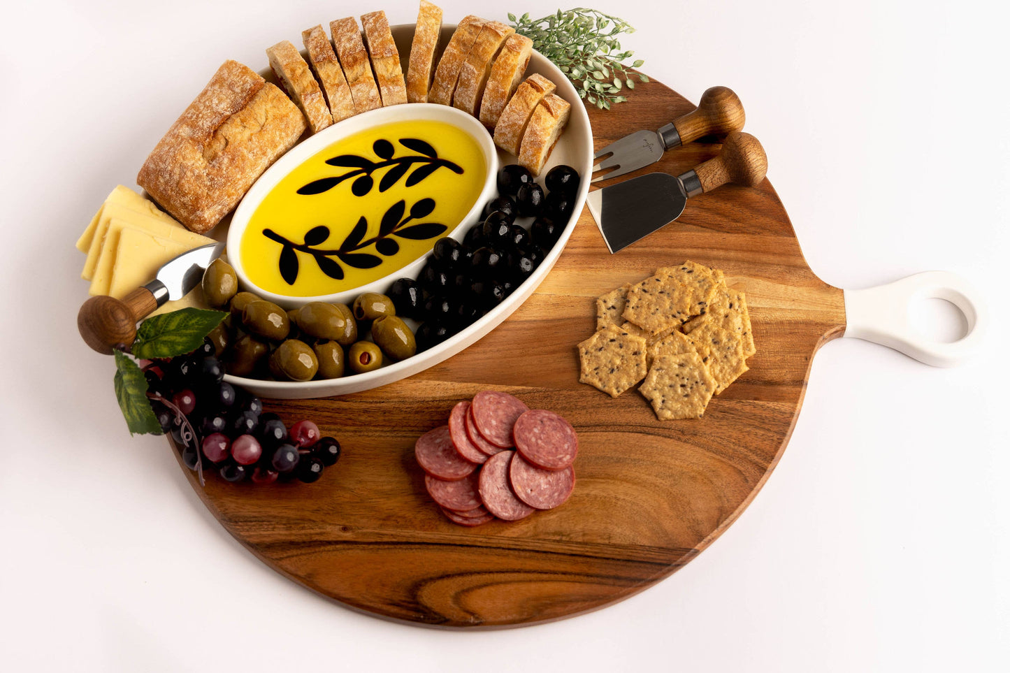Olive Oil & Balsamic Vinegar Dipping Platter