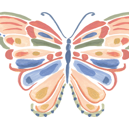 Birthday Butterfly greeting card