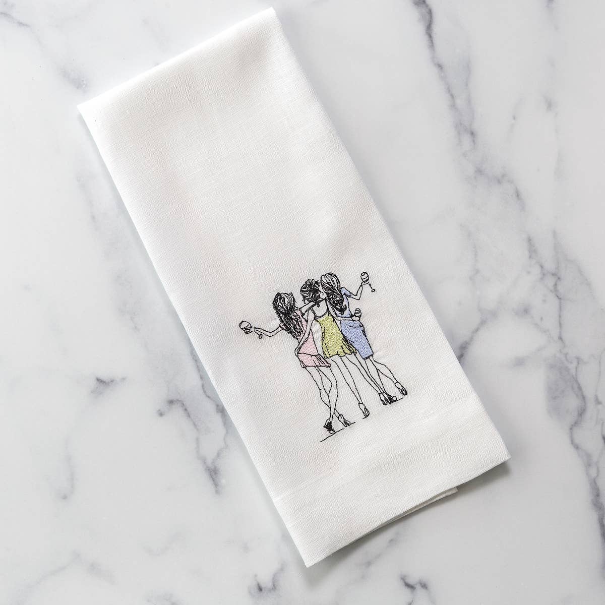 Besties Linen Towel - New