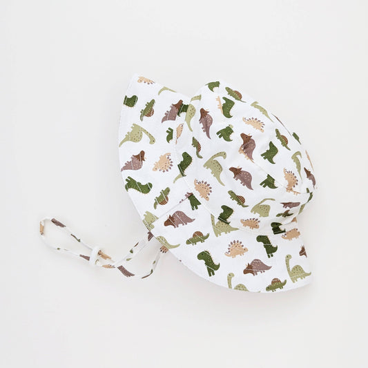 Dino Bucket Hat: 6-12 months
