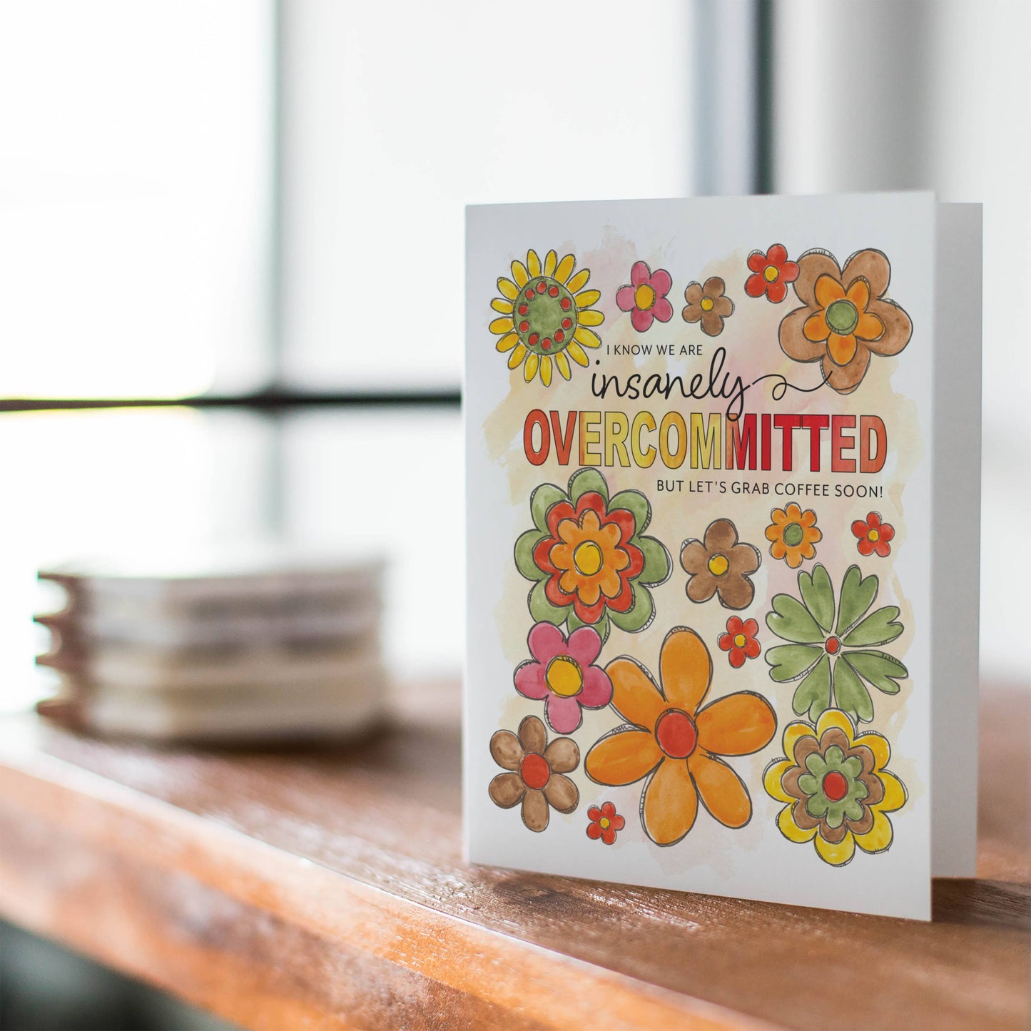 Boho Greeting Cards Mental Health Card