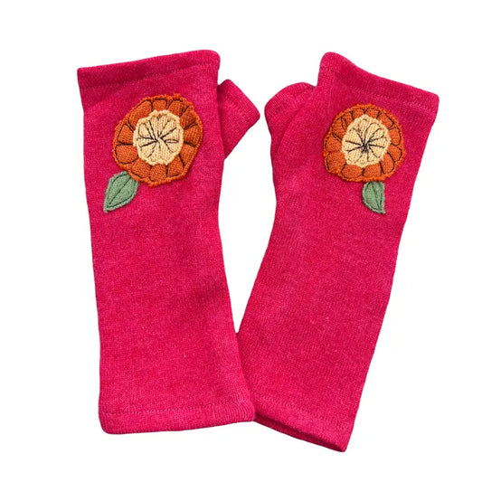Fingerless Cashmere Gloves - Assorted