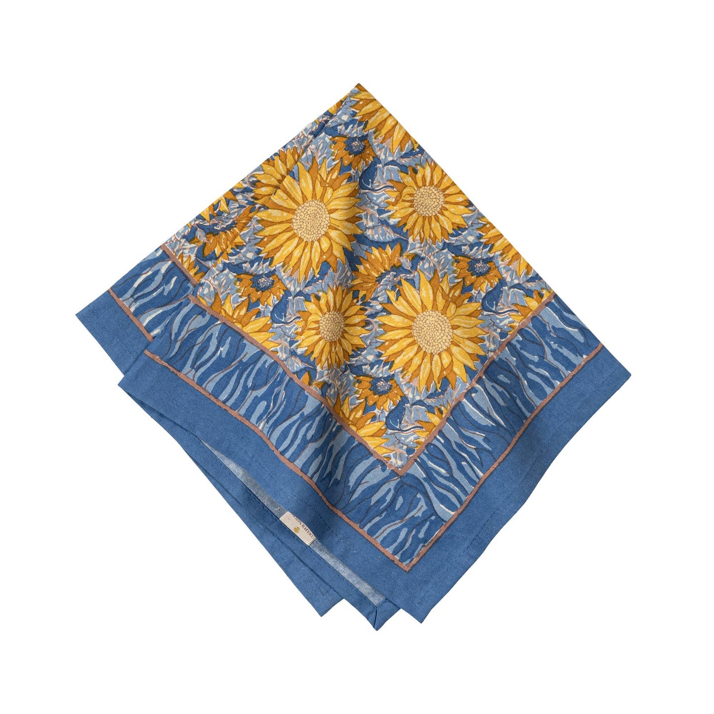 Sunflower Napkins - Yellow/Blue