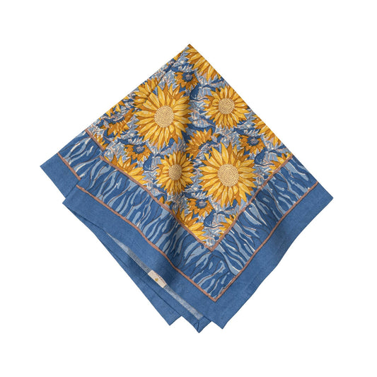 Sunflower Napkins - Yellow/Blue
