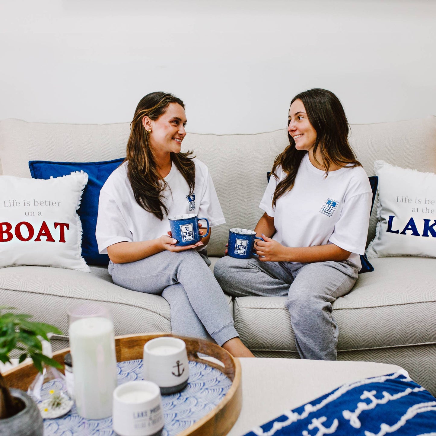 Boat - 18" Throw Pillow Cover