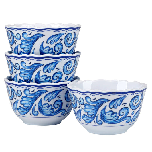 Veranda 100% Melamine Set of 4 4in Dipping Bowls