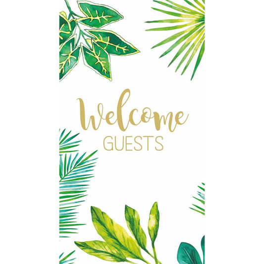 Welcome Guests The Jungle - Guest Towel