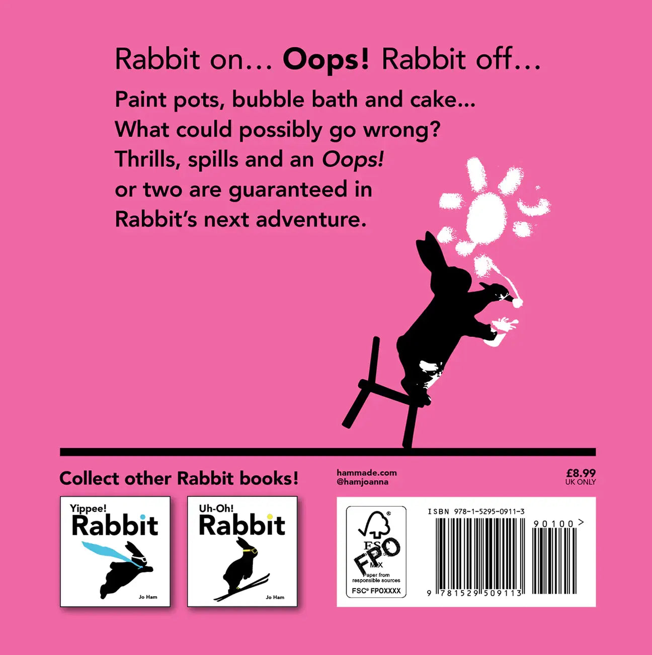 Oops! Rabbit Book - Signed Copy