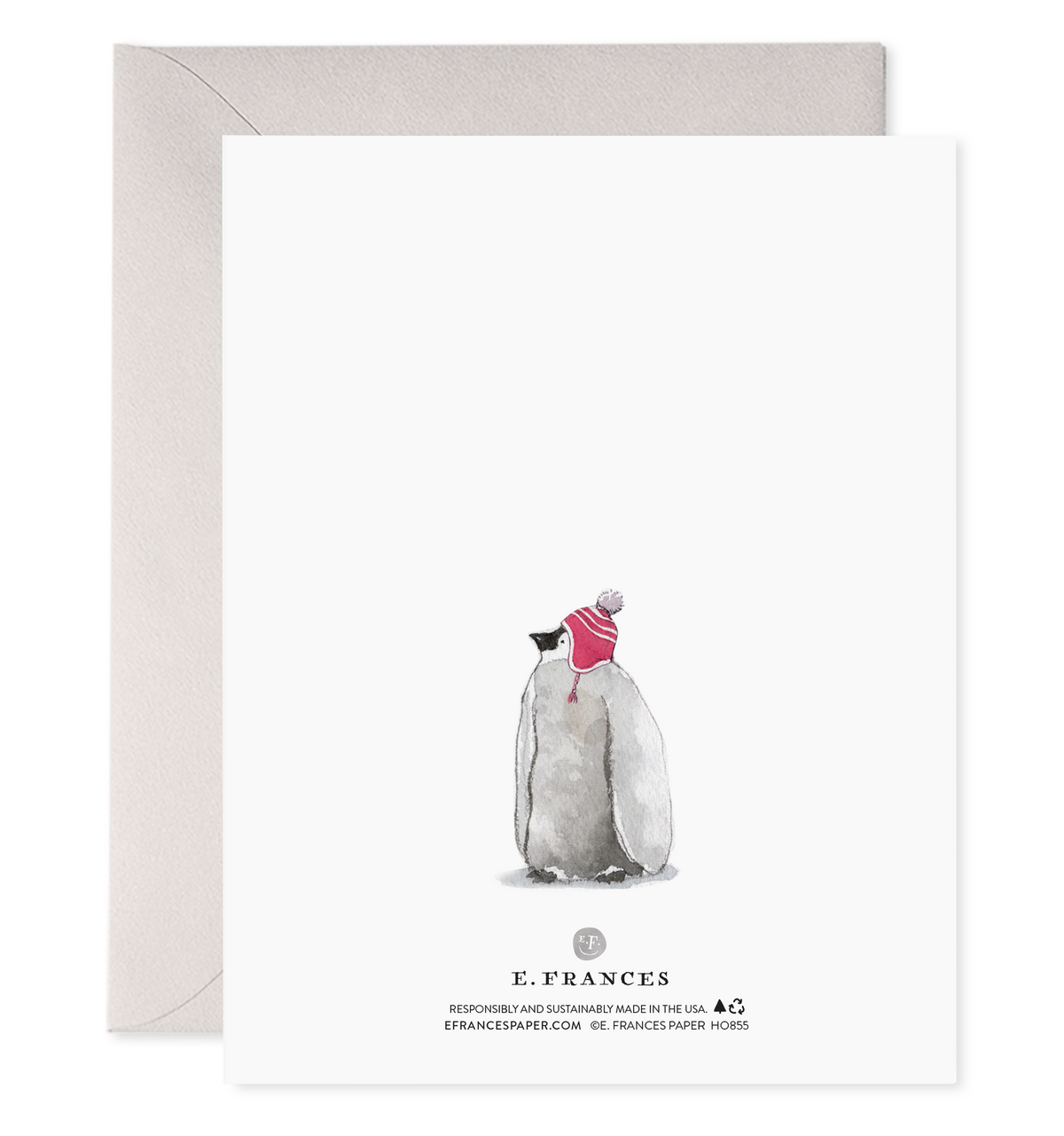 Cozy Penguins Holiday Christmas Card Boxed Set