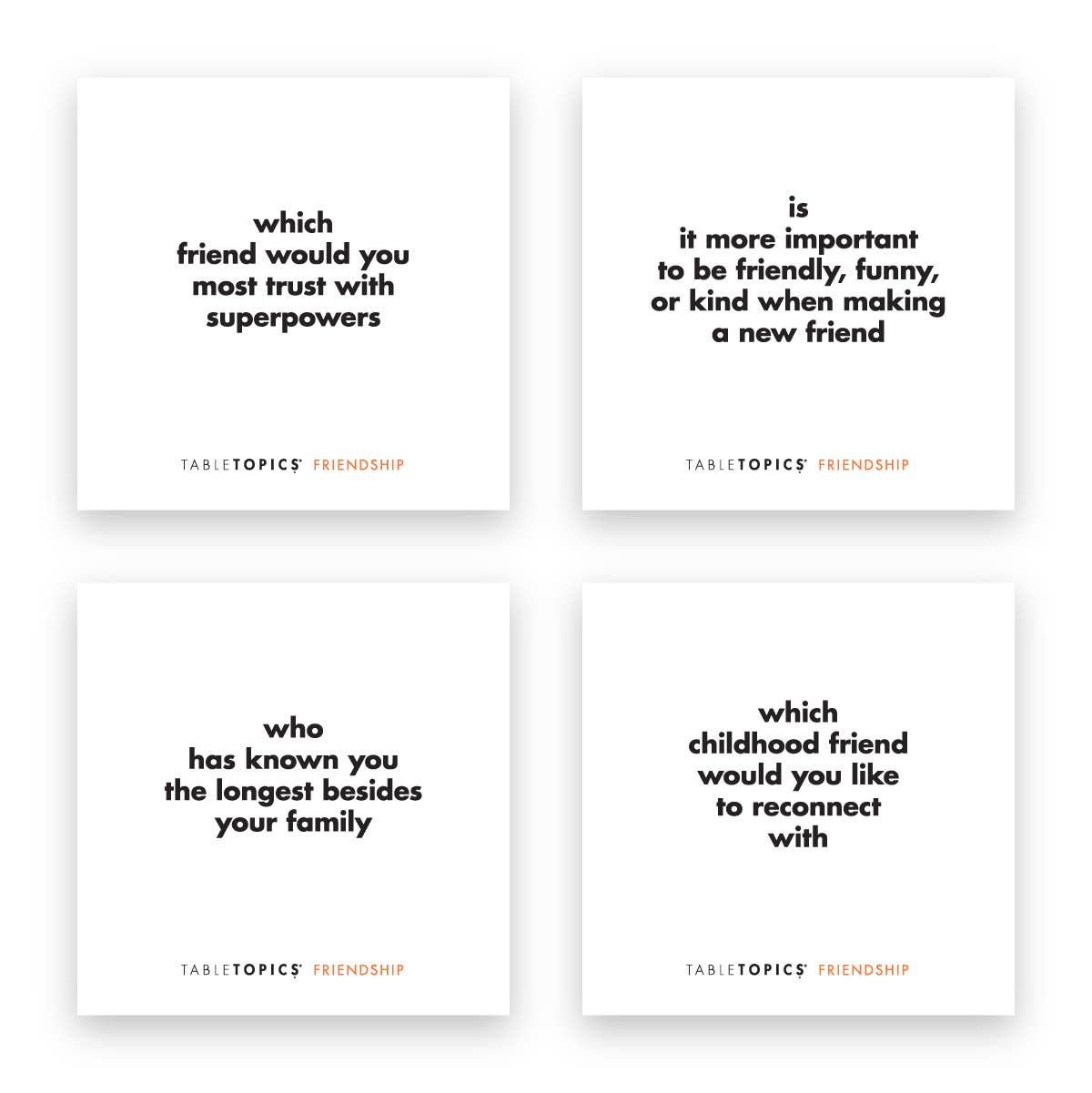 FRIENDSHIP - Conversation Game for Friends