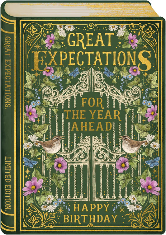 STORYBOOK GREAT EXPECTATIONS BIRTHDAY CARD
