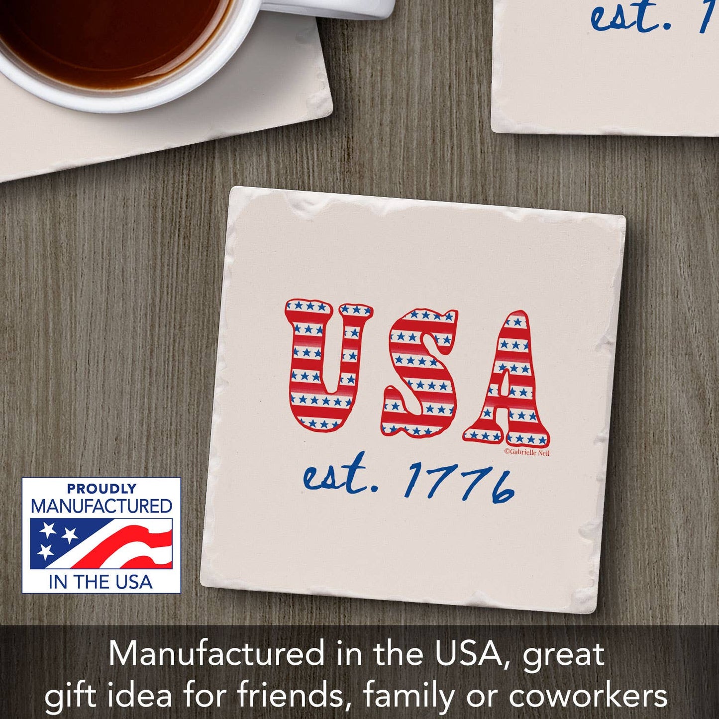 EST. 1776 Coaster