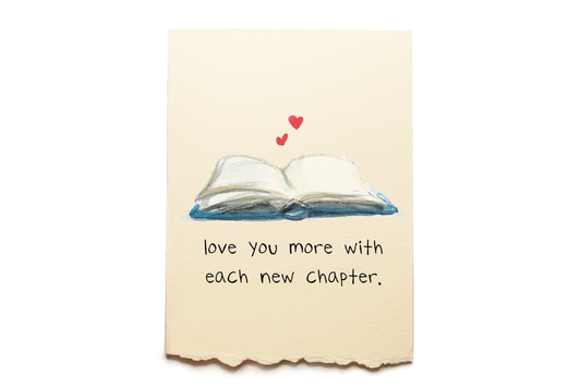 New Chapter Wedding/Anniversary Card