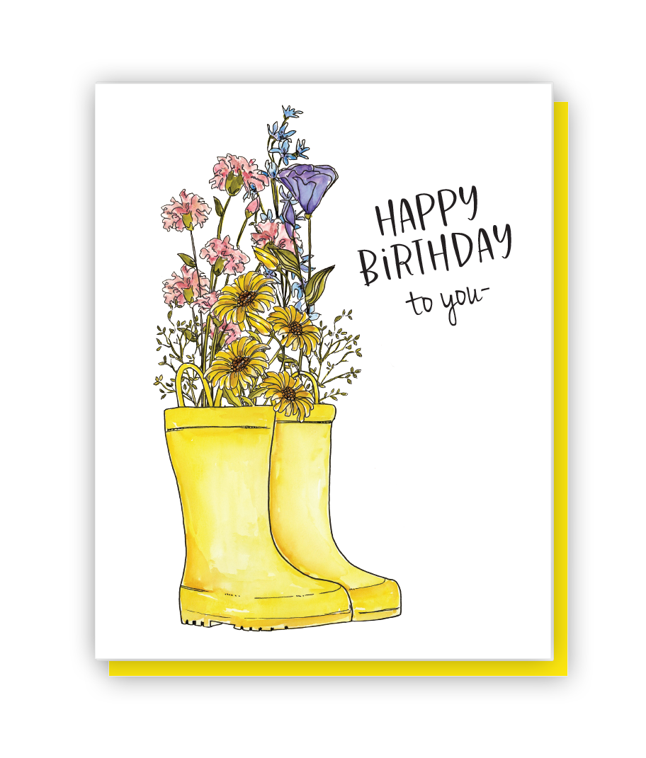 Happy Birthday Cards Rainy Day Birthday Card