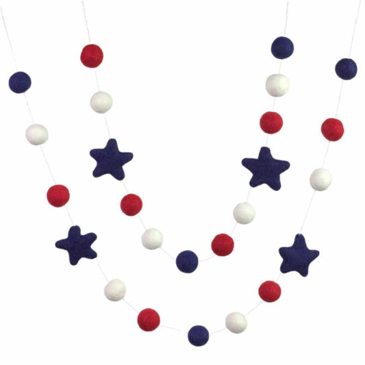 Fourth of July Garland - Stars