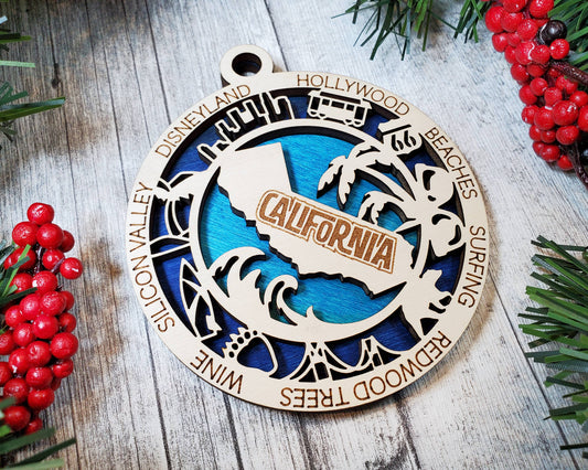 Idaho State Christmas Ornaments