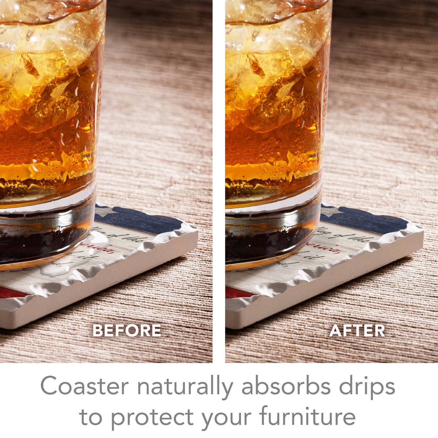 Americana Assorted Coaster 4 Pack
