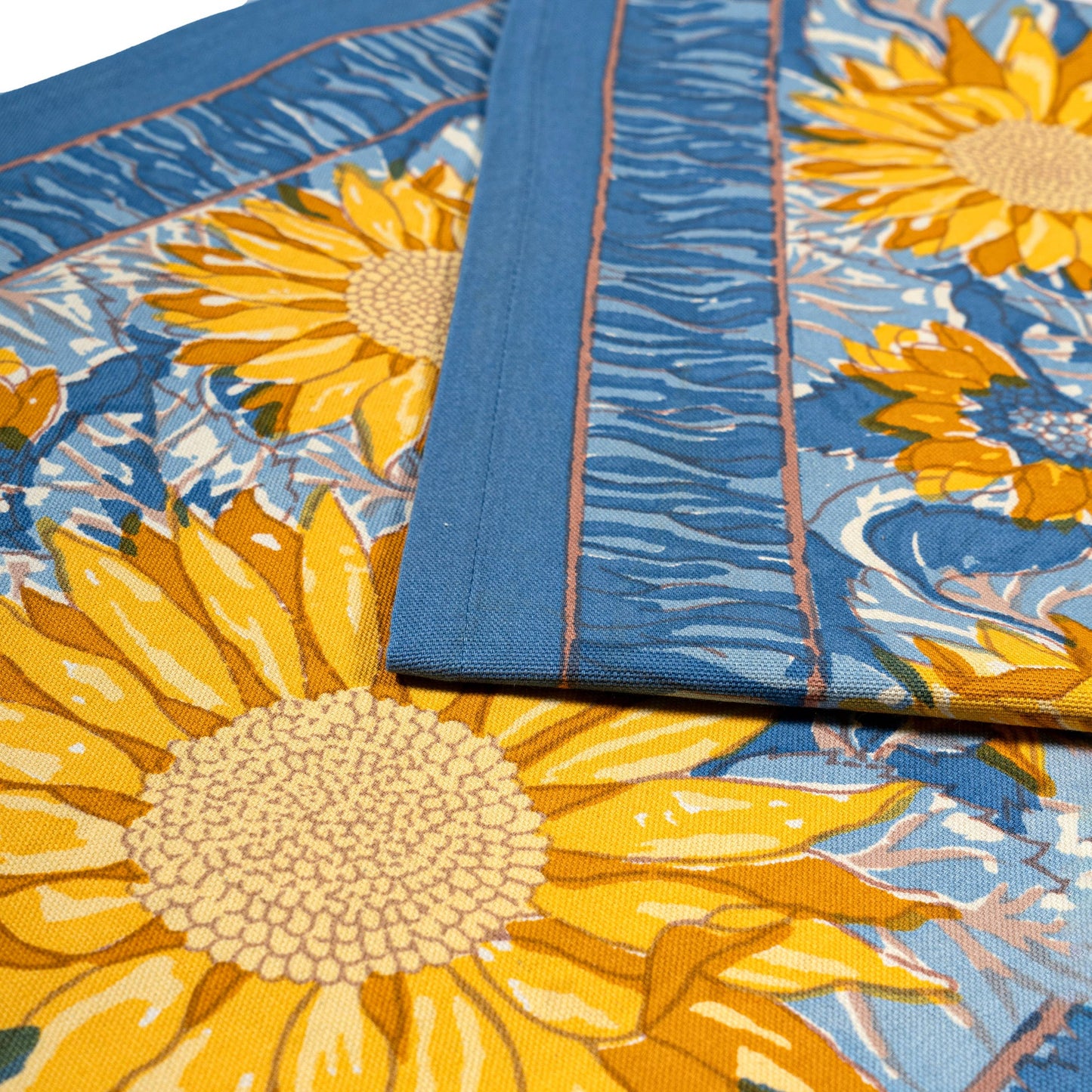 Sunflower Table Runner - Yellow/Blue