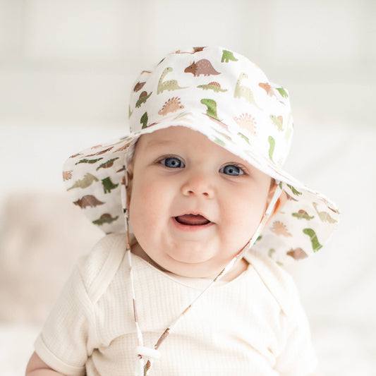 Dino Bucket Hat: 6-12 months