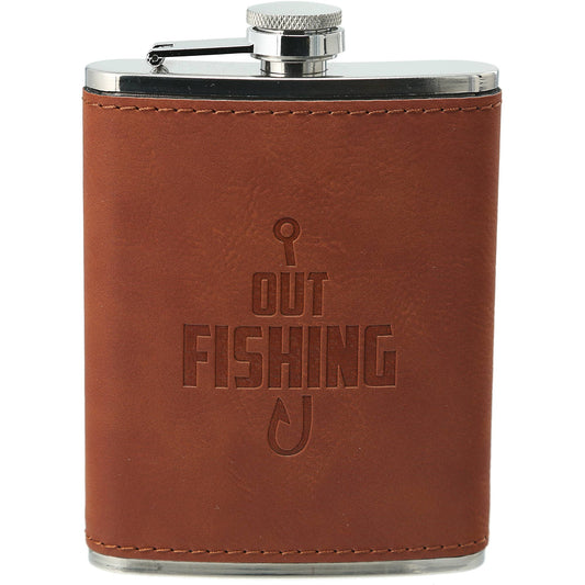 Out Fishing Flask