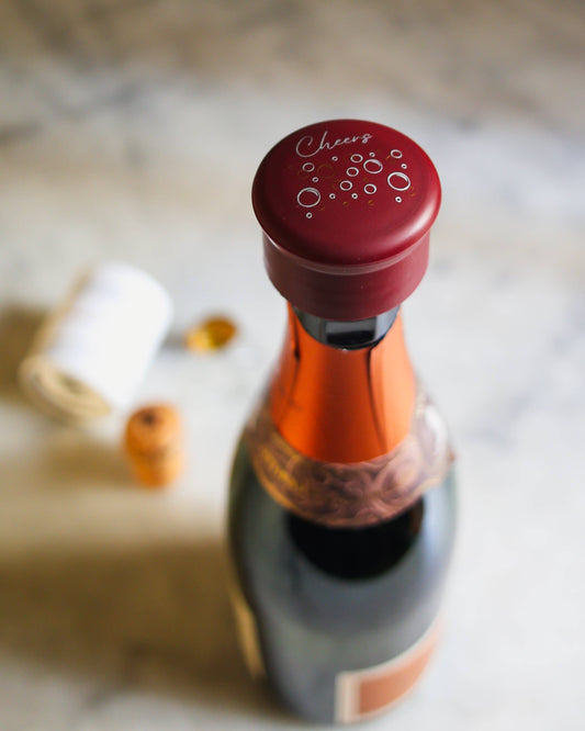 CapaBubbles Cheers Champagne Stopper