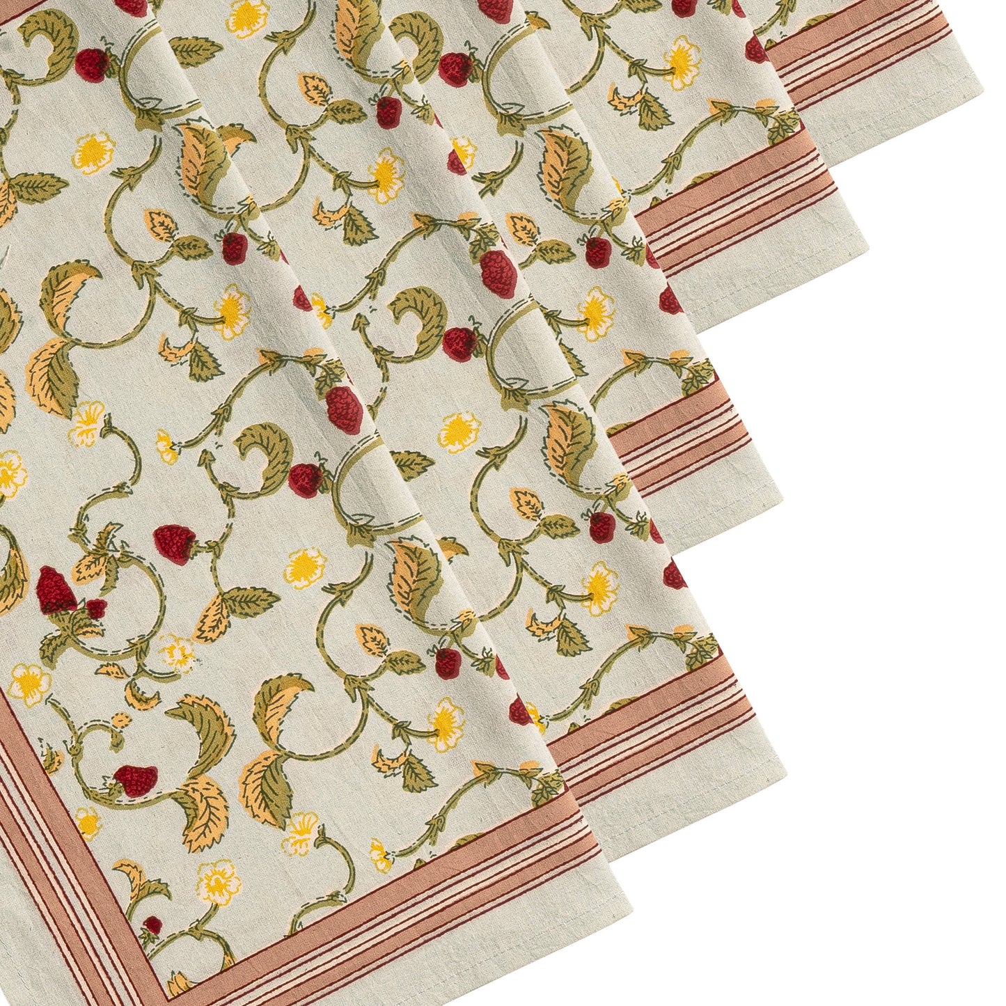 Strawberry Blue Napkins