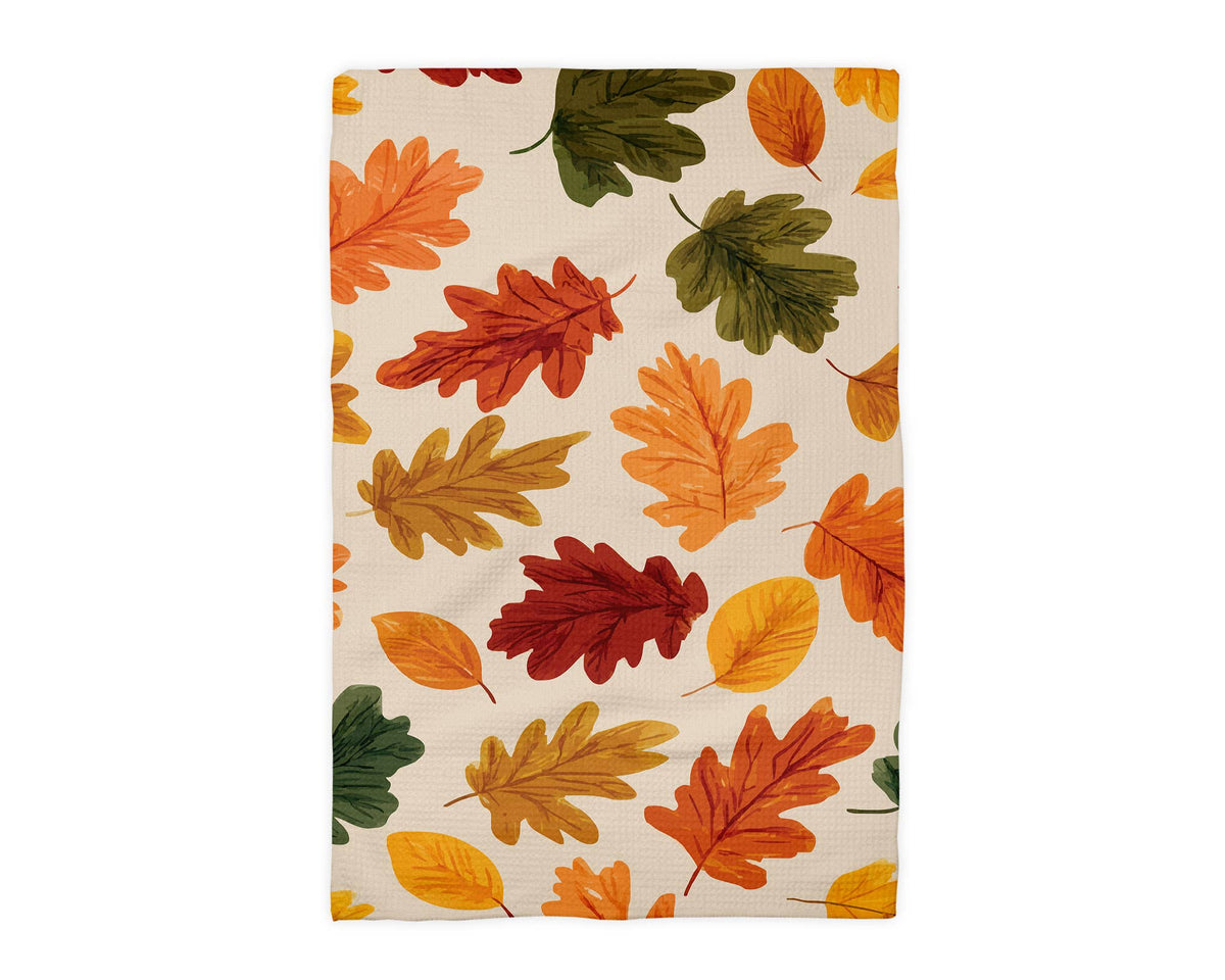 Fall Autumn Leaves Foliage Picking Farm Towel