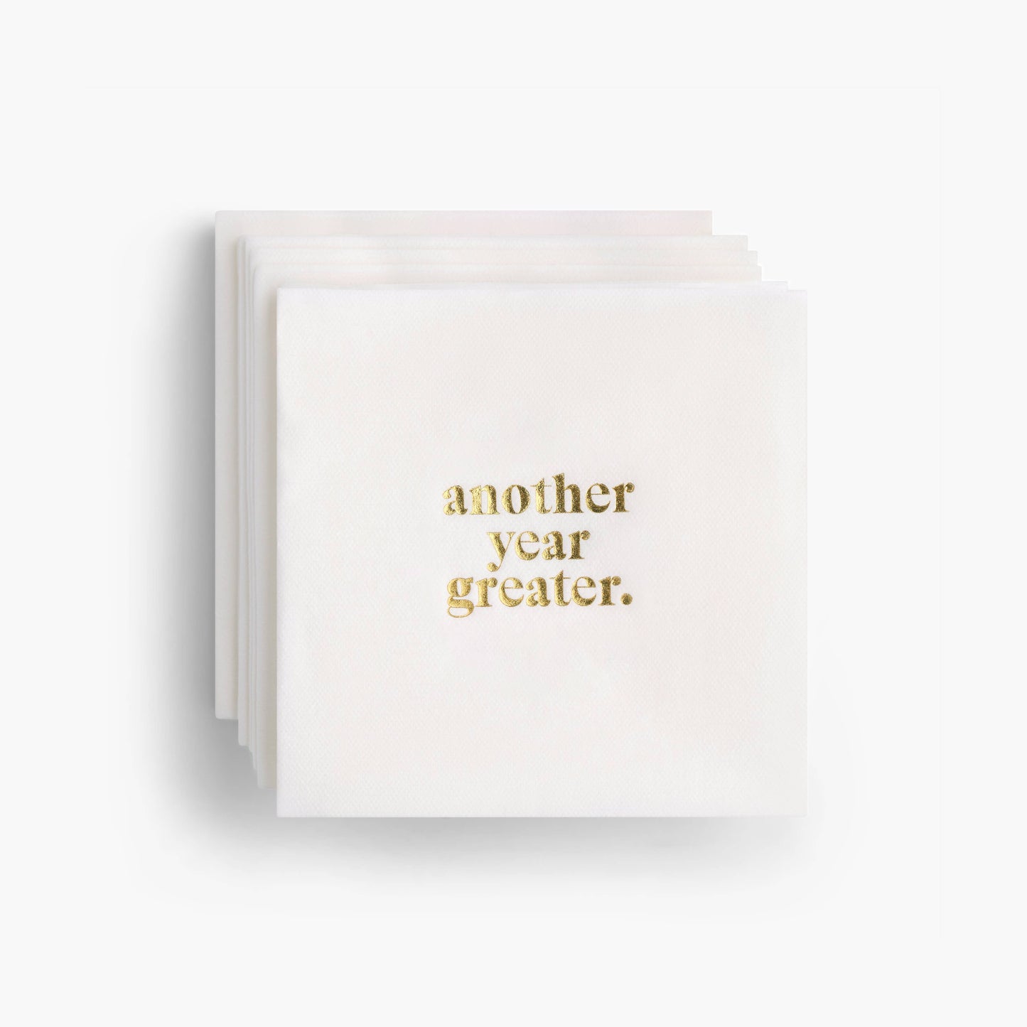 Another Year Greater Cocktail Napkins - Set of 20