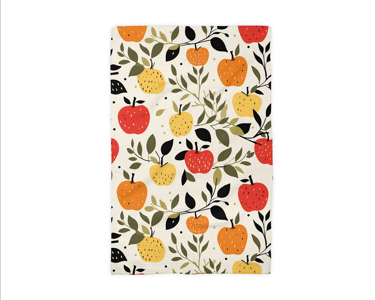 Basket Apple Tree Fall Picking Far Towel