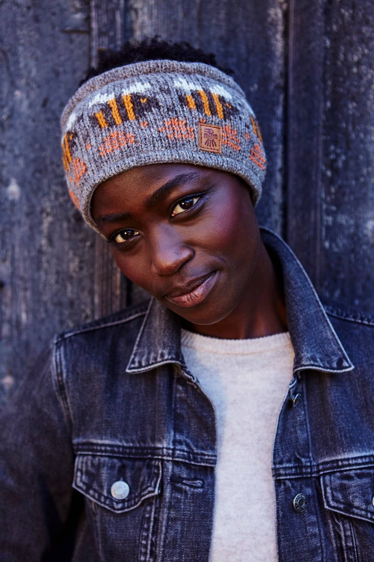 Beehive Headband Bark