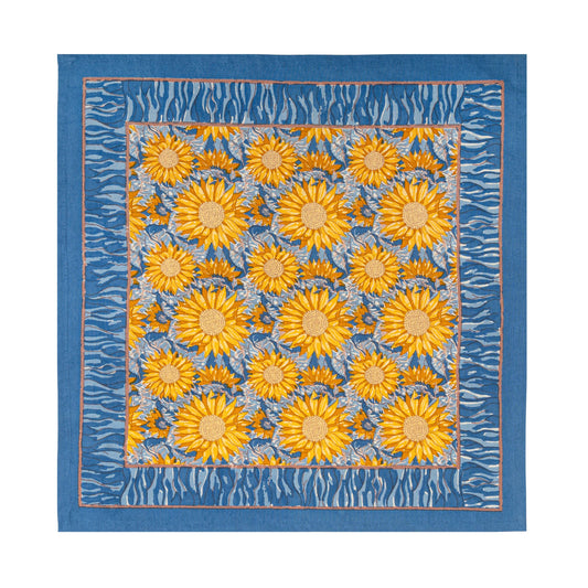 Sunflower Napkins - Yellow/Blue