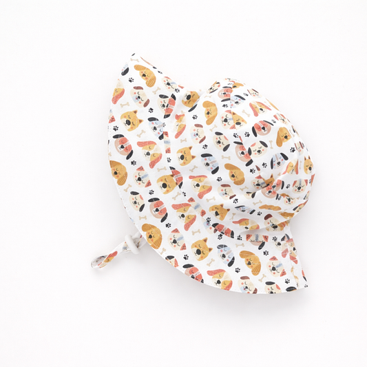 Puppy Bucket Hat 0-6 months