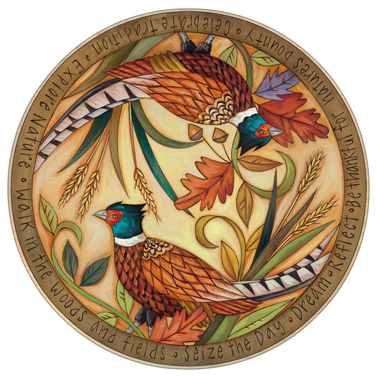A Pheasant Time - Fall Limited Edition Lazy Susan