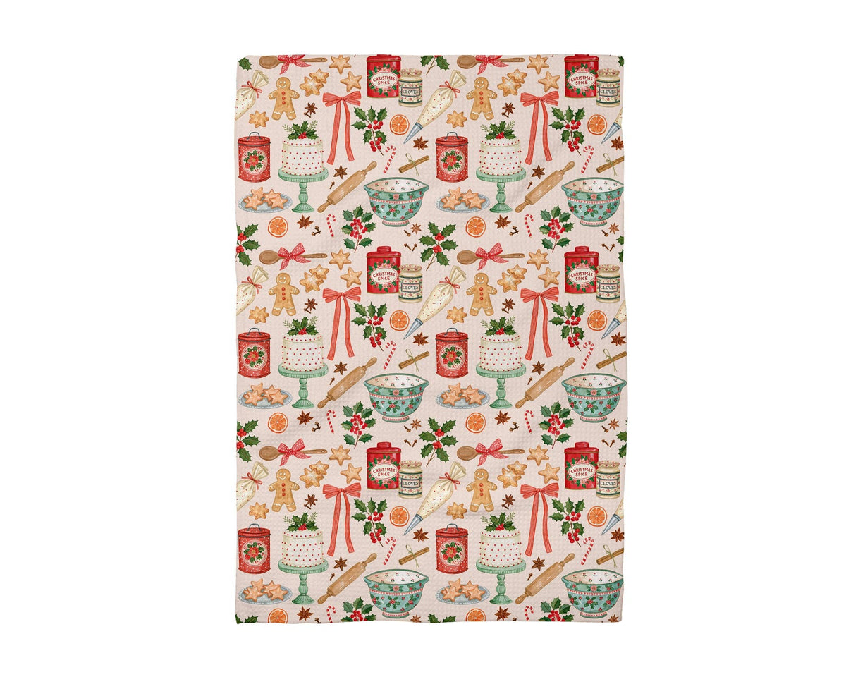 Christmas Dessert Cookie Kitchen Towel