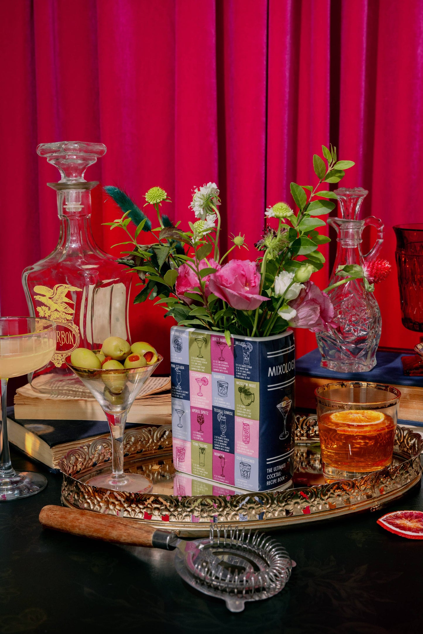 Small Book Vase - Mixology
