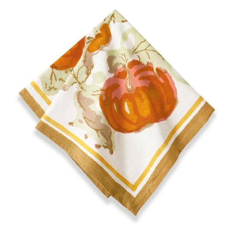 Pumpkin Orange/Mustard Napkins