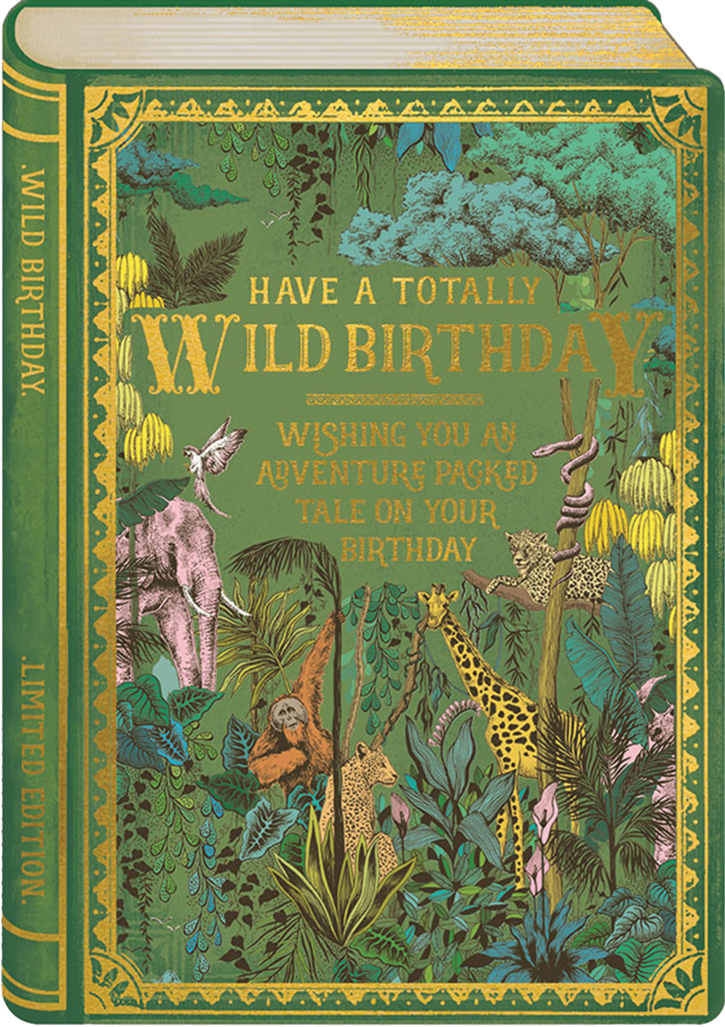 STORYBOOK WILD BIRTHDAY CARD