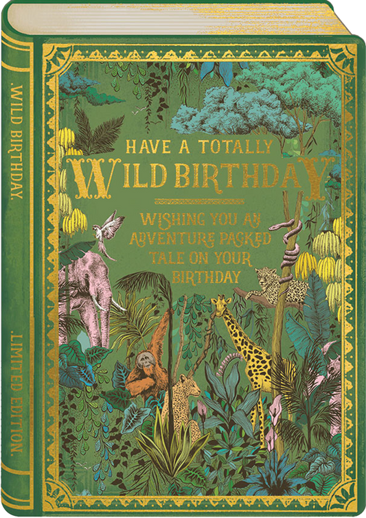 STORYBOOK WILD BIRTHDAY CARD