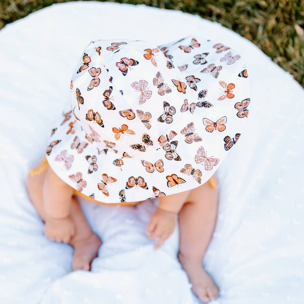Butterflies Sunhat 6-12 months