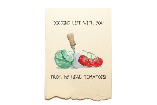 Digging Life Wedding/Anniversary Card