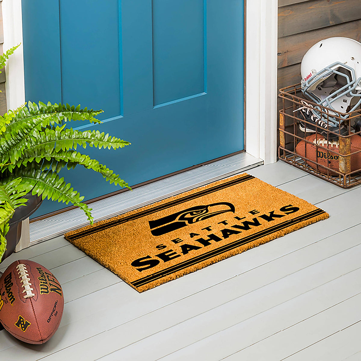 Seattle Seahawks Coir Mat 1C