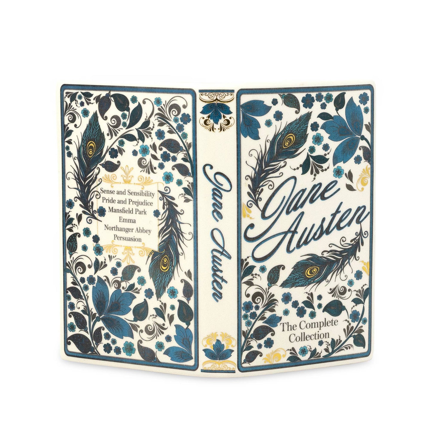 Open Book Vase - Jane Austen Collection