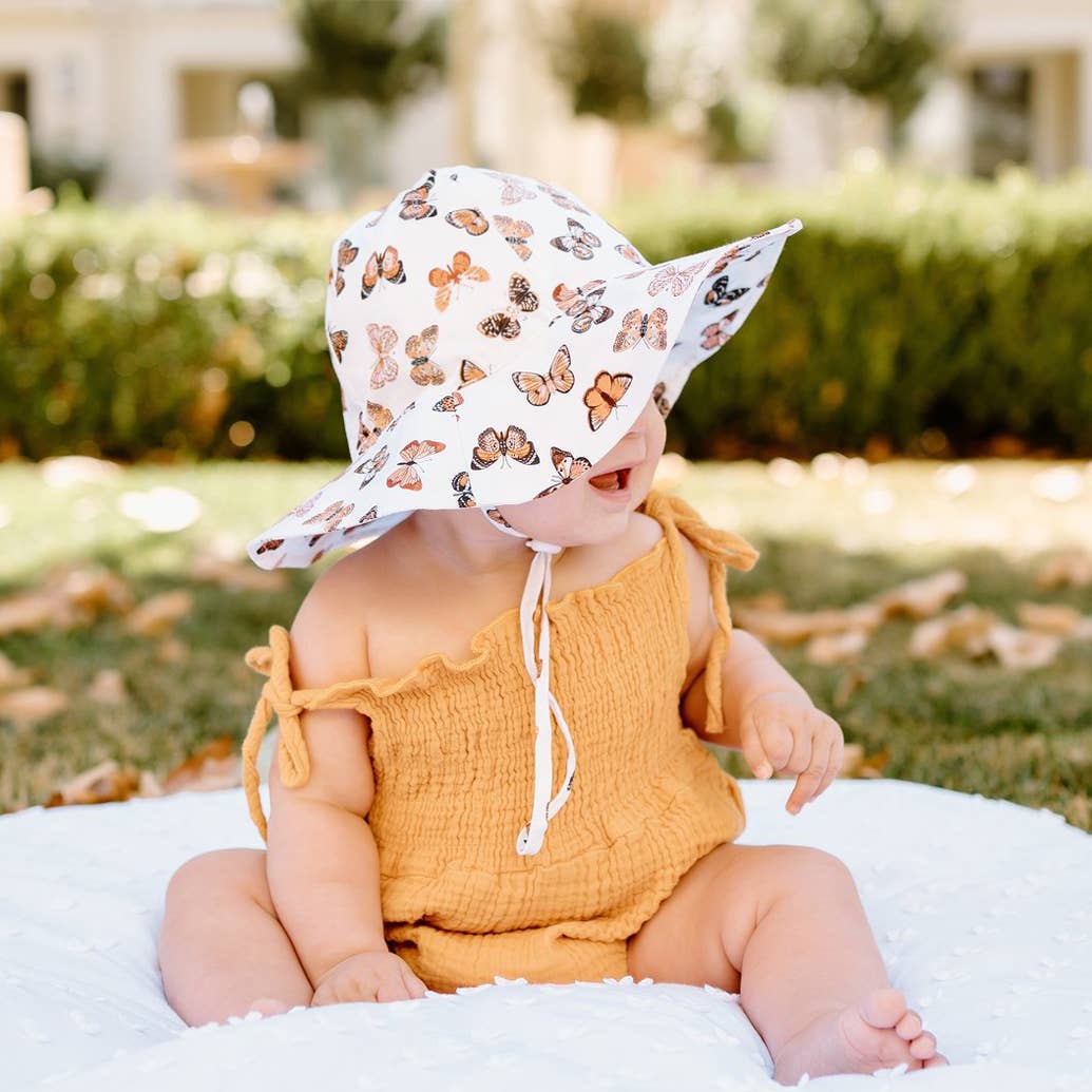 Butterflies Sunhat 0-6 months